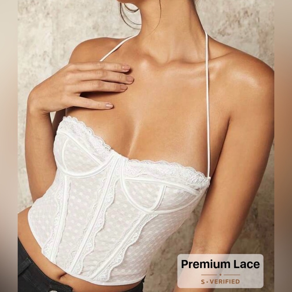 White Corset Top